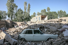 زلزله‌زدگان روستای باجه باج از توابع ورزقان - آذربایجان شرقی 